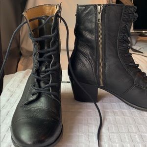 Frye Lace-up vintage/ steampunk boots